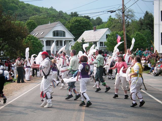 Morris dances, Newfane, 27May2007